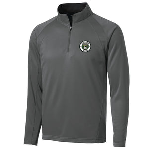 25 Sport-Tek ® Fleece 1/4-Zip Pullover- Dark Smoke Grey