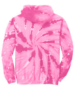 Port & Co Youth Tie-Dye Pullover Hooded Sweatshirt.