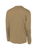 25 Long Sleeve PosiCharge Tee.- Coyote Brown