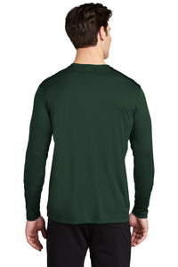 Long Sleeve PosiCharge Tee- Dark Green