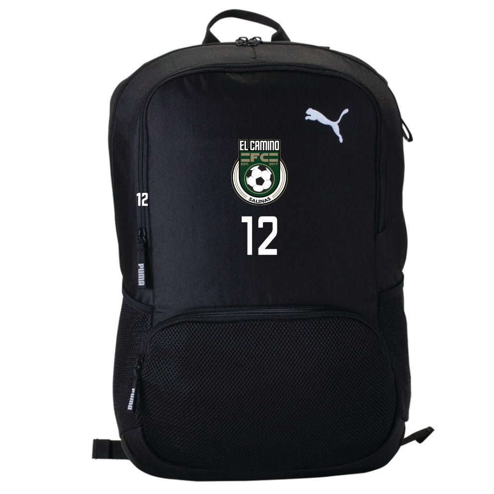 Mochila de fútbol fabricada por Puma.