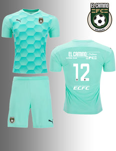 Keeper Men's Puma Graphic Jersey-Glimmer Green