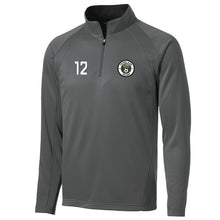 25 Sport-Tek ® Fleece 1/4-Zip Pullover- Dark Smoke Grey