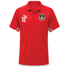 TEAMLIGA 27 Sideline Polo-Red