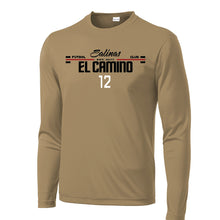 25 Long Sleeve PosiCharge Tee.- Coyote Brown